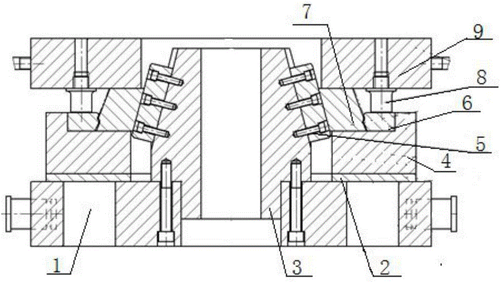 Processing method and tool for protruding ring-shaped high-temperature alloy thin-walled part