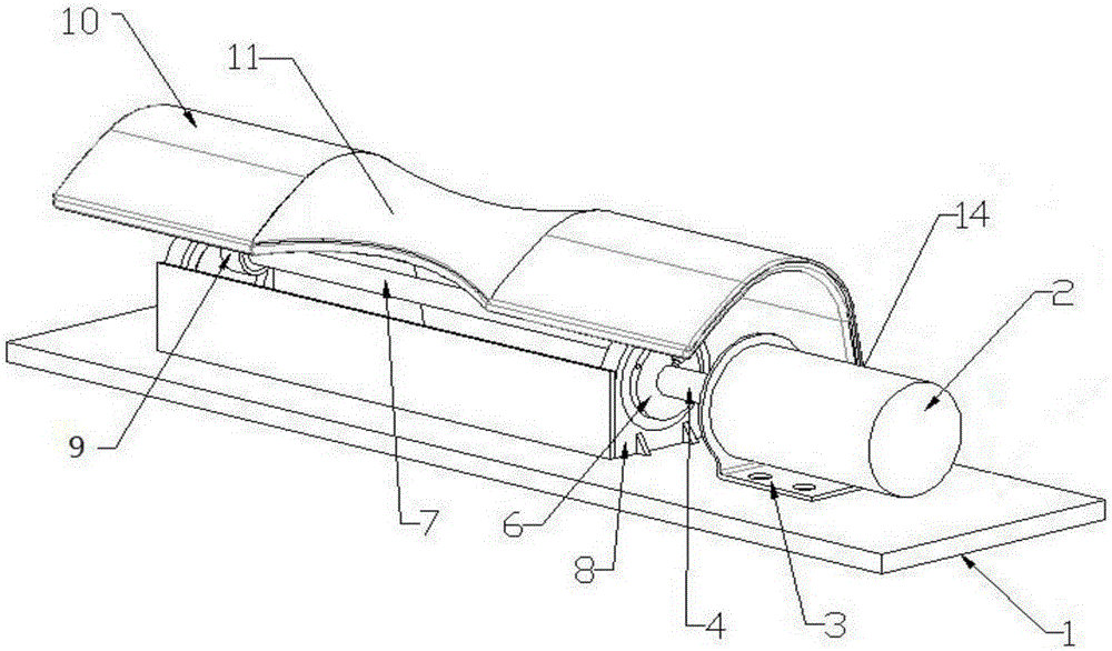 Cervical vertebra treatment instrument and working method thereof