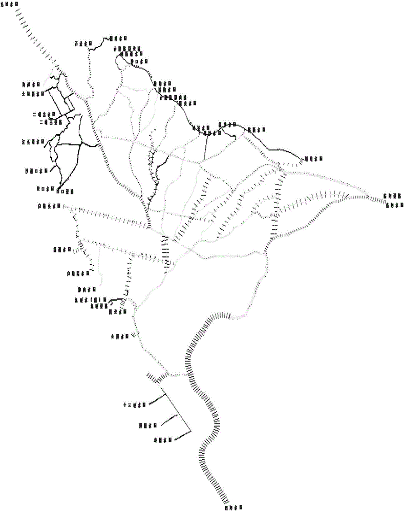 Project scheduling and tidal river network pollutant transport process coupled numerical value simulation method