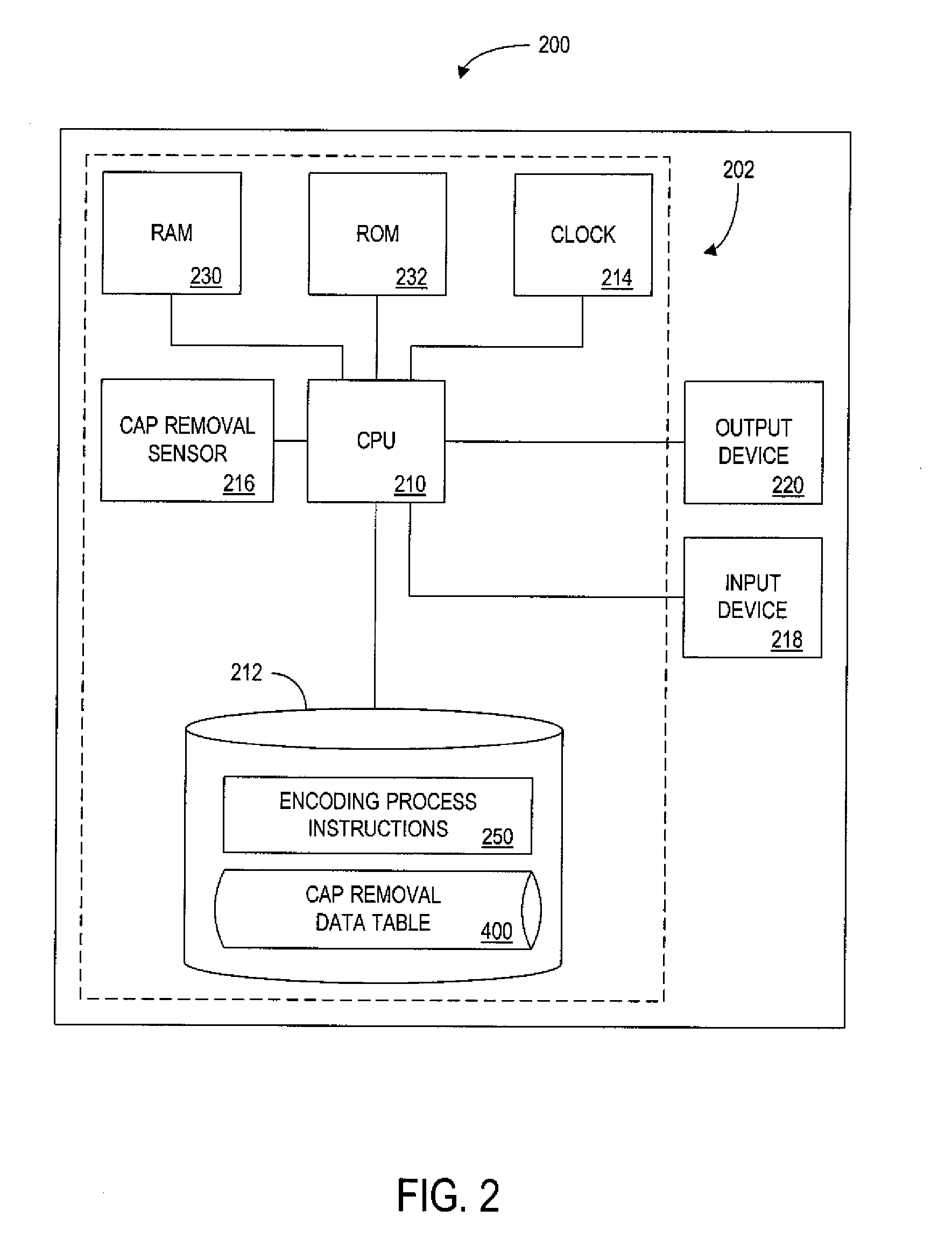 Method and apparatus for outputting a result of a game via a container