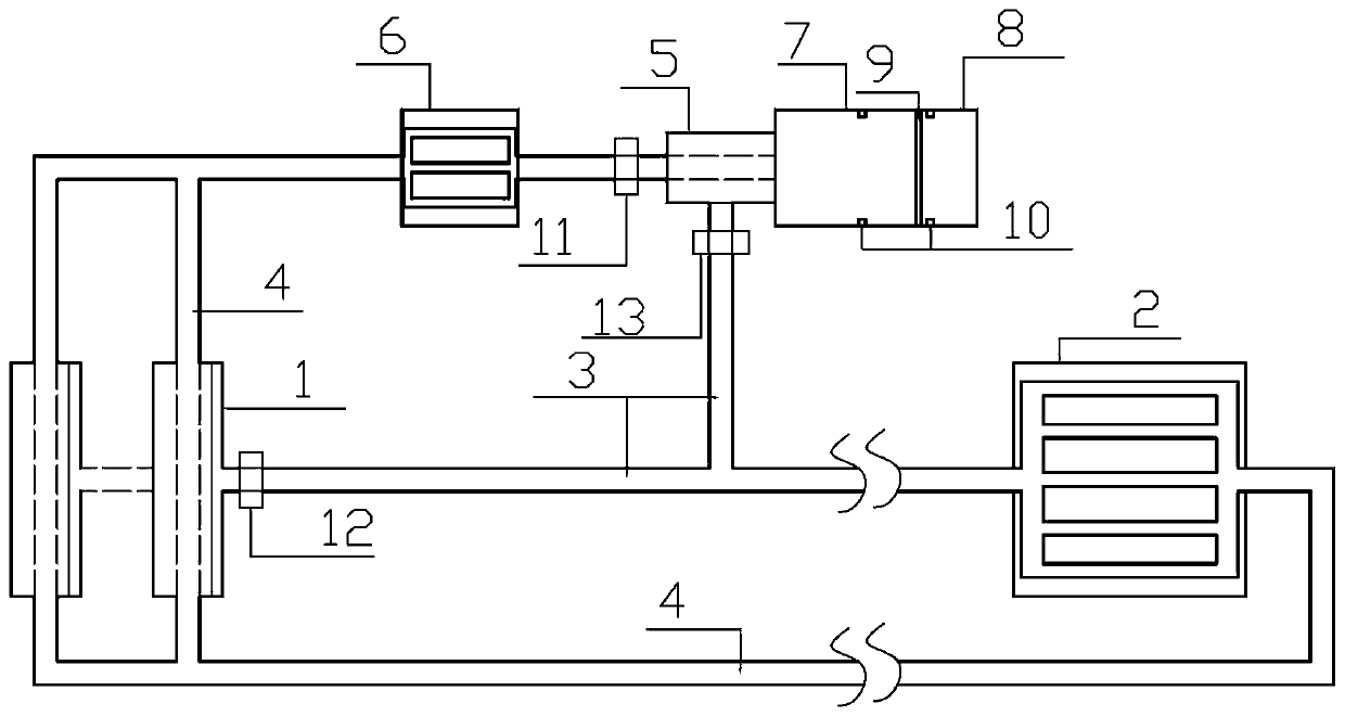 A capillary pump loop heat pipe capable of working in outer space and its working method