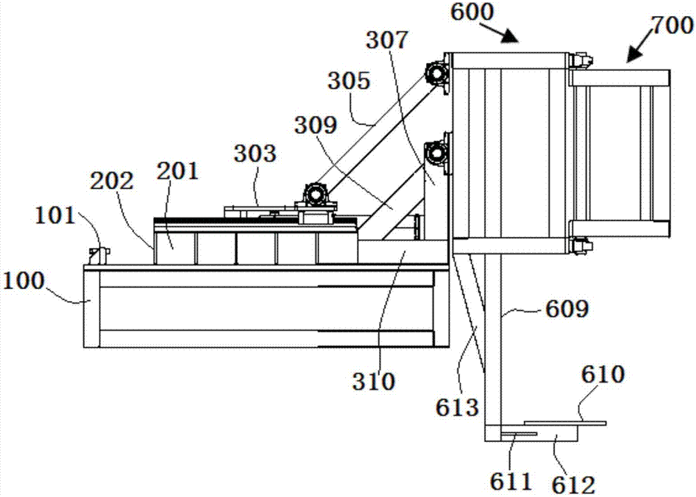 Mobile overturn robot and multistation overturn method thereof