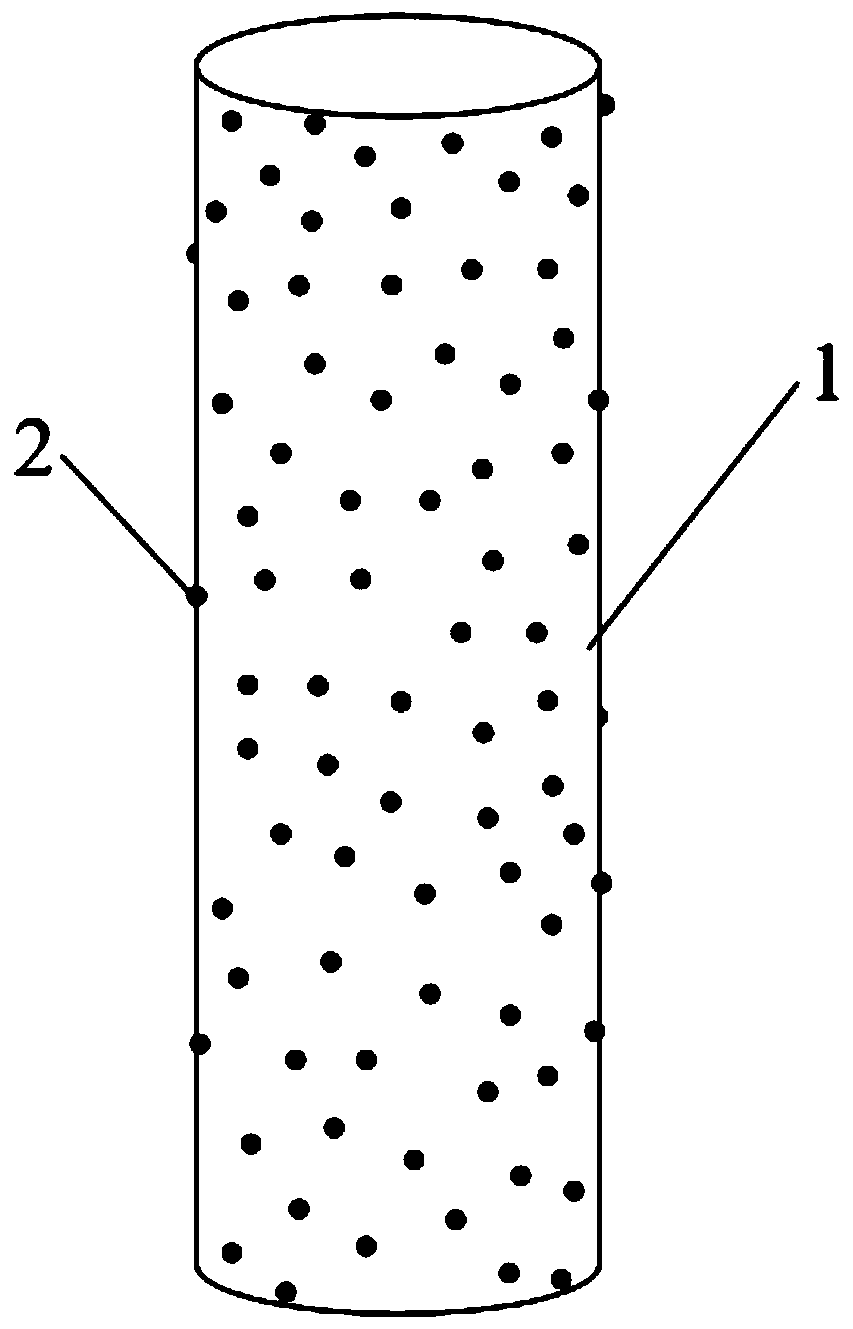 Preparation method of BN quantum dot combined photocatalytic composite fiber