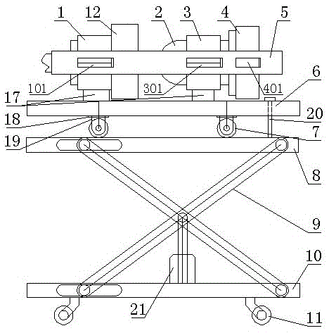 Belt Conveyor Low-Speed ​​Shaft Coupling Disassembly Tool and Its Using Method