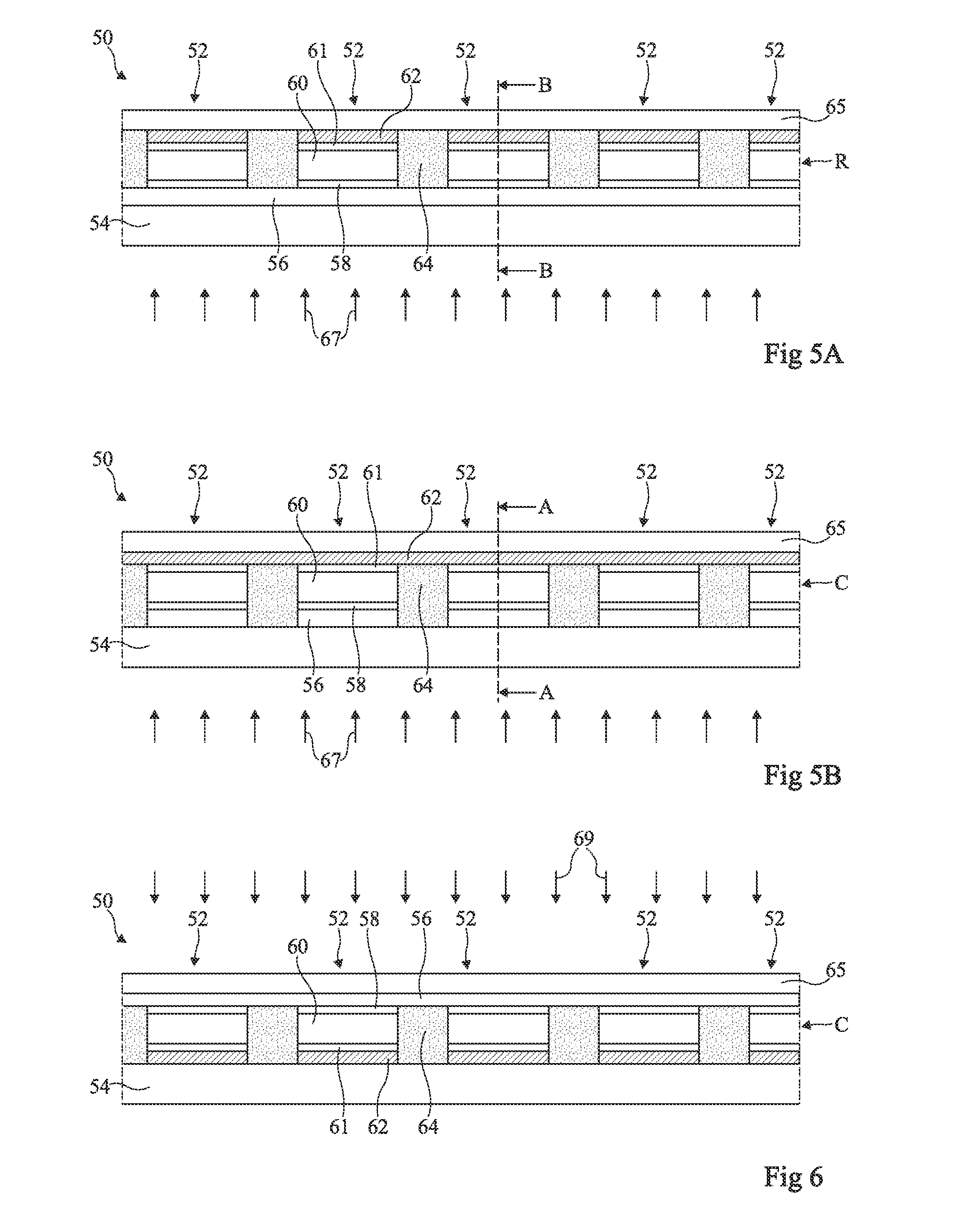 Contactless user interface having organic semiconductor components