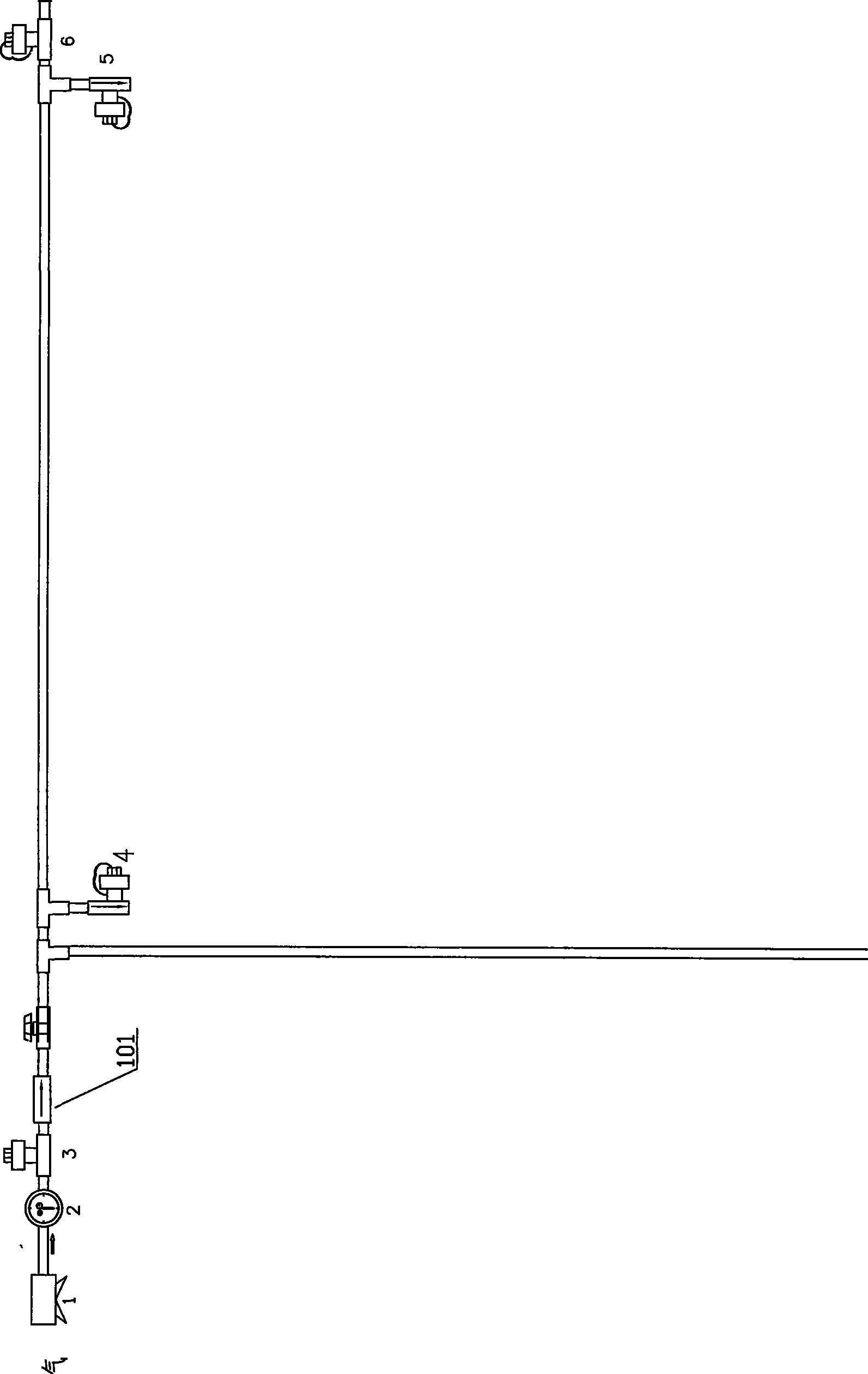 Pretreatment pipe system for on-line monitoring of water quality and quantity