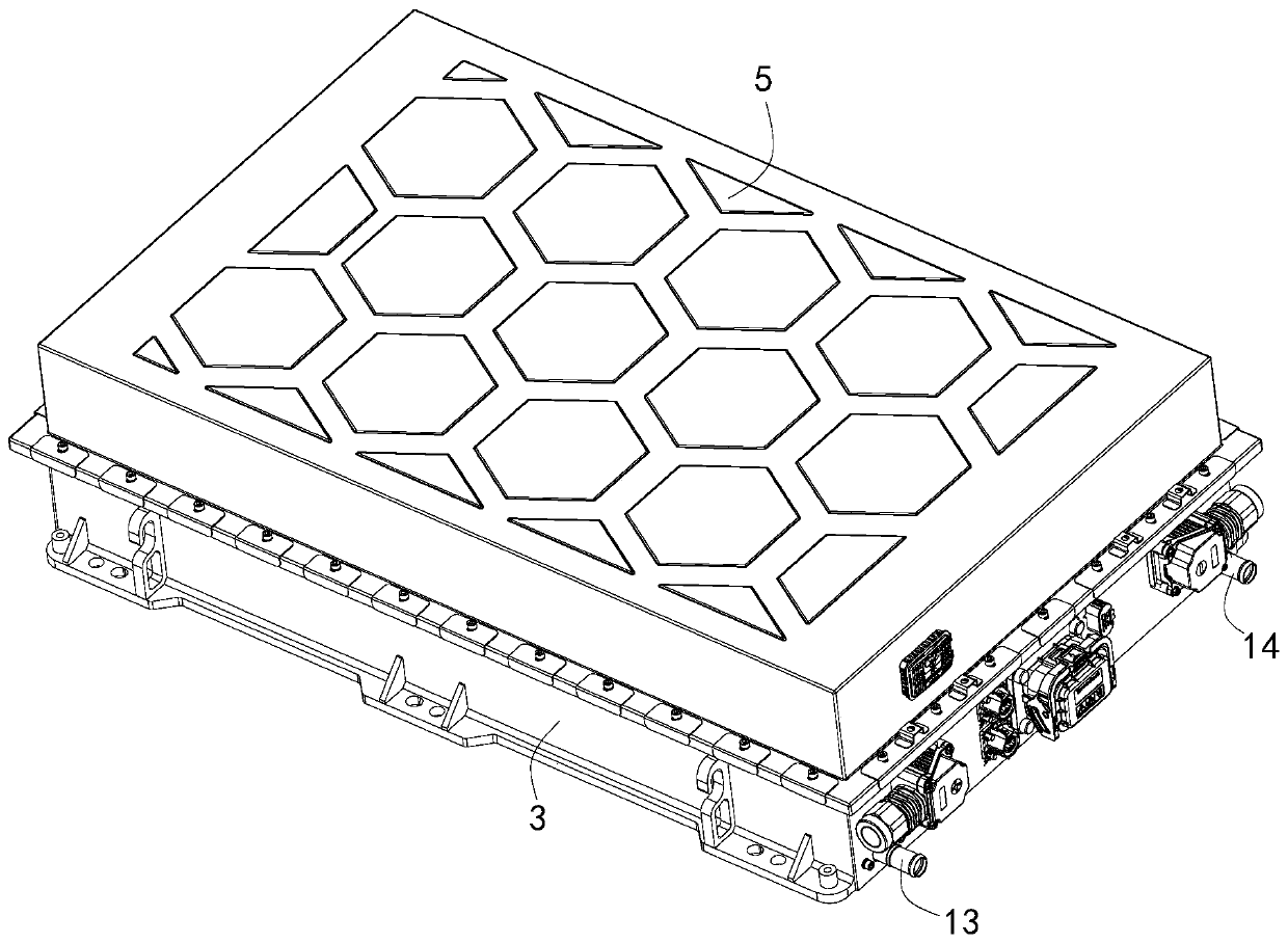 Winding type liquid cooling pipeline and cell-to-pack battery pack