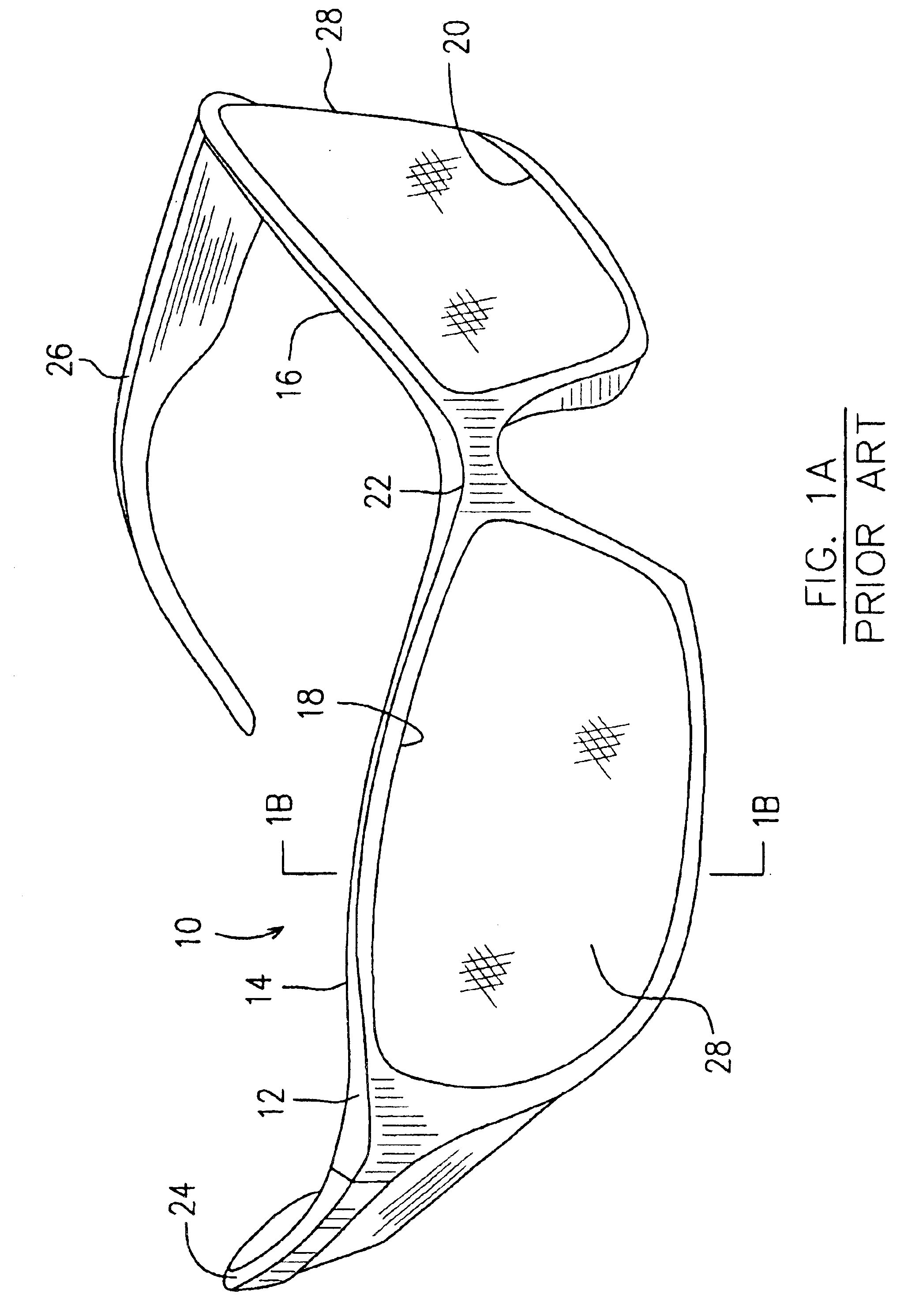 Lens attachment combined with formation of eye glasses frame