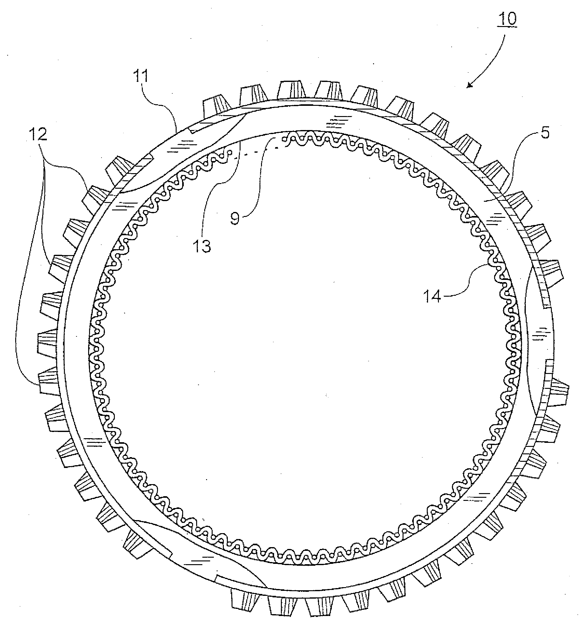 Synchronizer ring