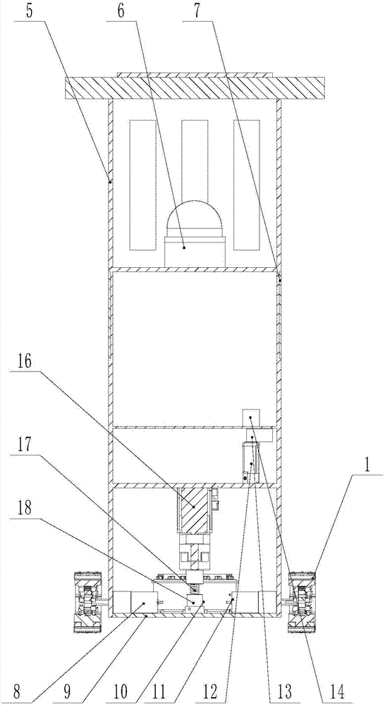 Laser ranging obstacle avoidance based reversible lane change system and method