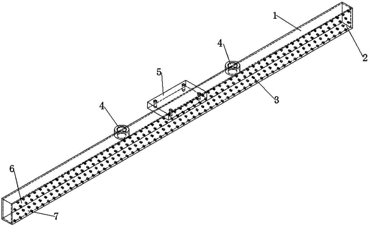 Air blowing tool of air conditioner heat exchanger