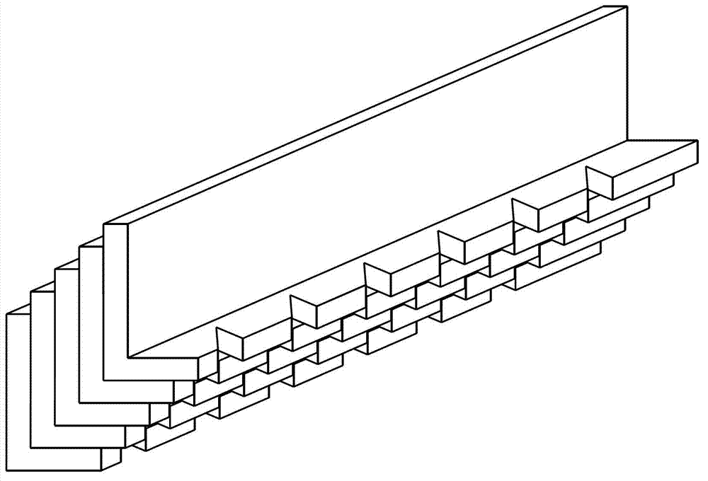 Device for stacking and bundling packing boards and operation method