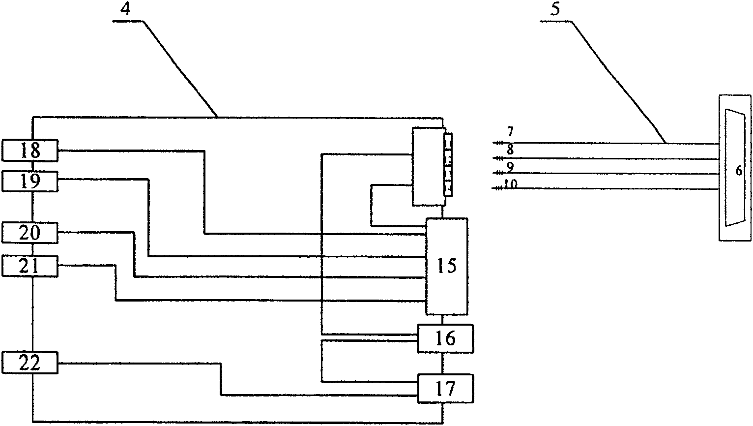 Comprehensive detection control device design method for electric connector