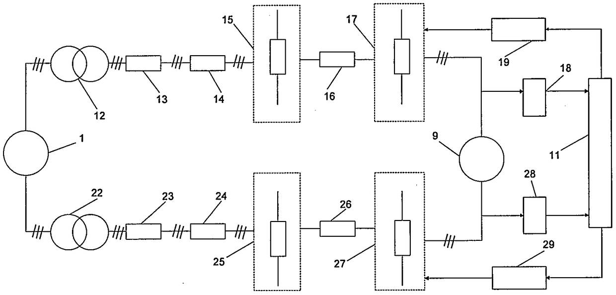 Opening-winding permanent-magnet synchronous motor driving system for mine traction and working method thereof