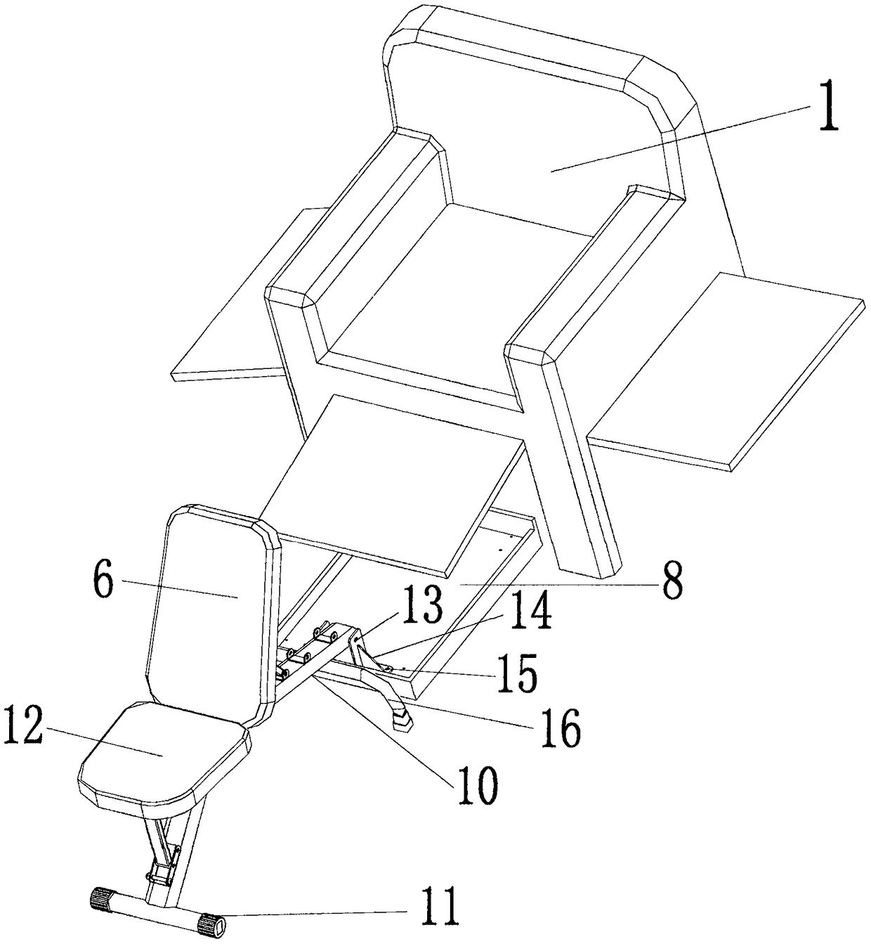 Fitness sofa