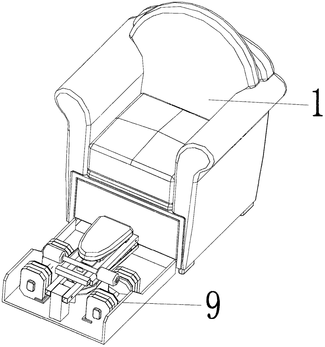 Fitness sofa