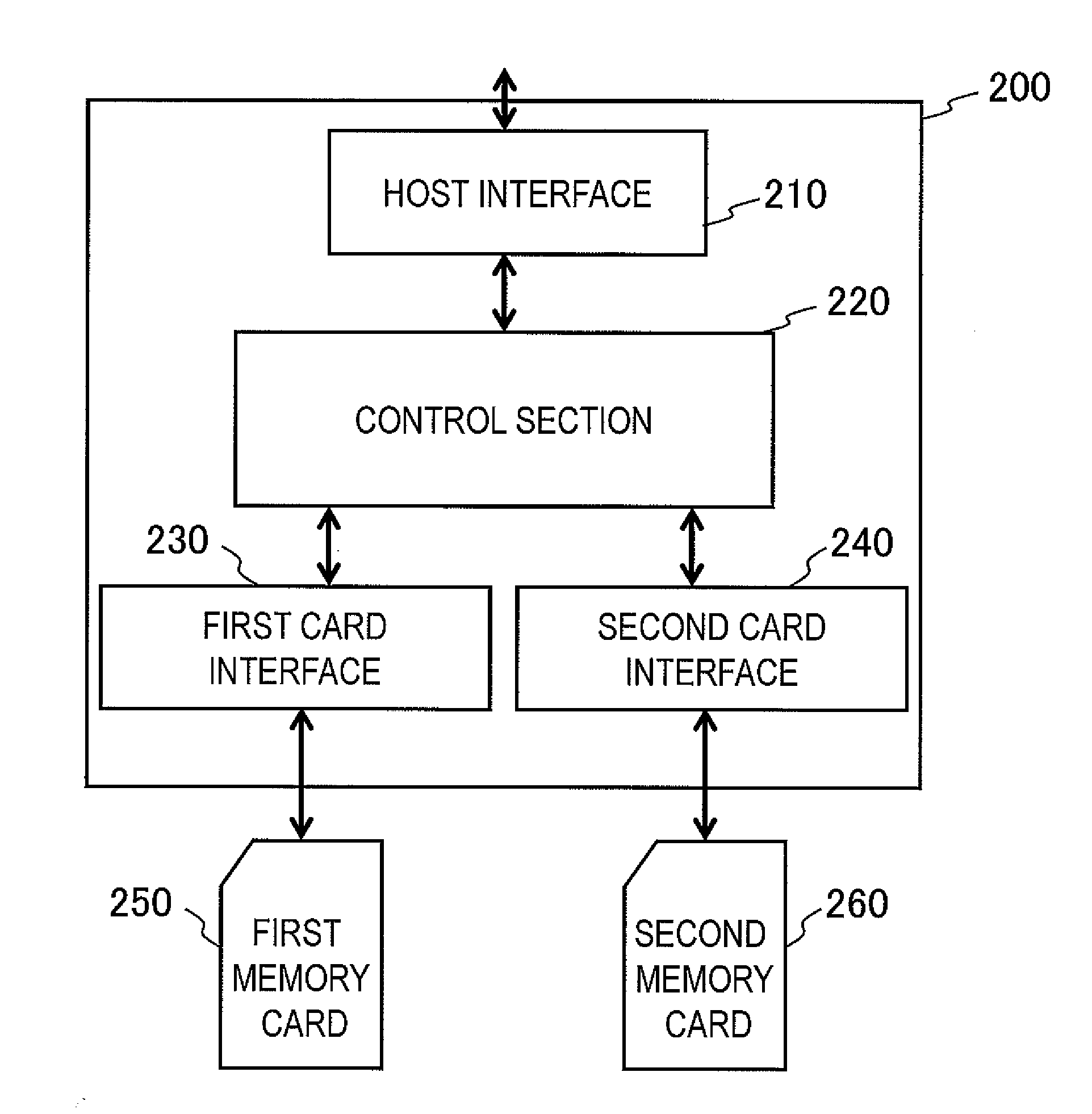 Storage medium adapter, information writing device and information writing system