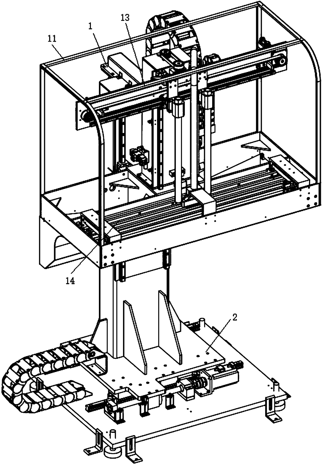 Vacuumization thermal packaging equipment