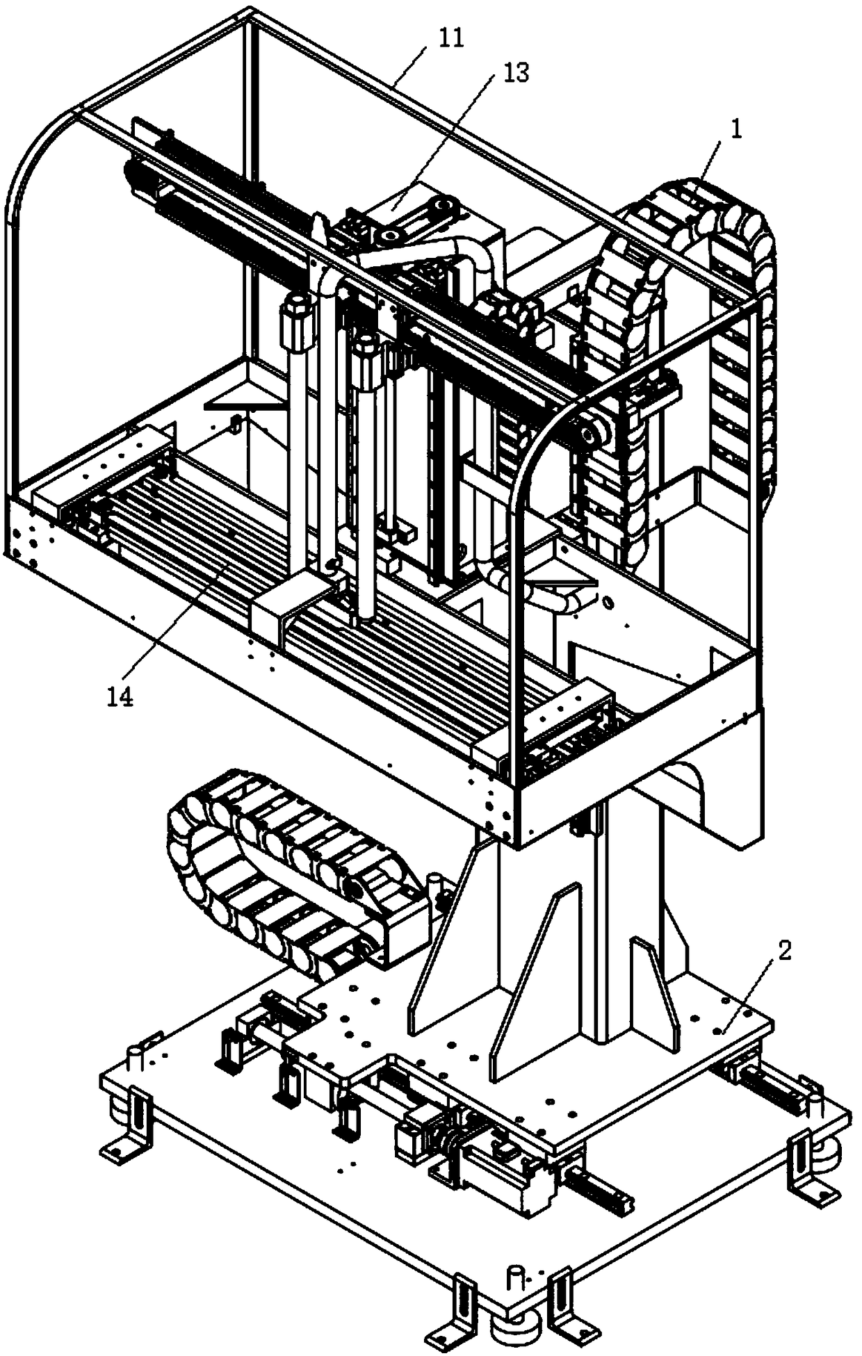 Vacuumization thermal packaging equipment