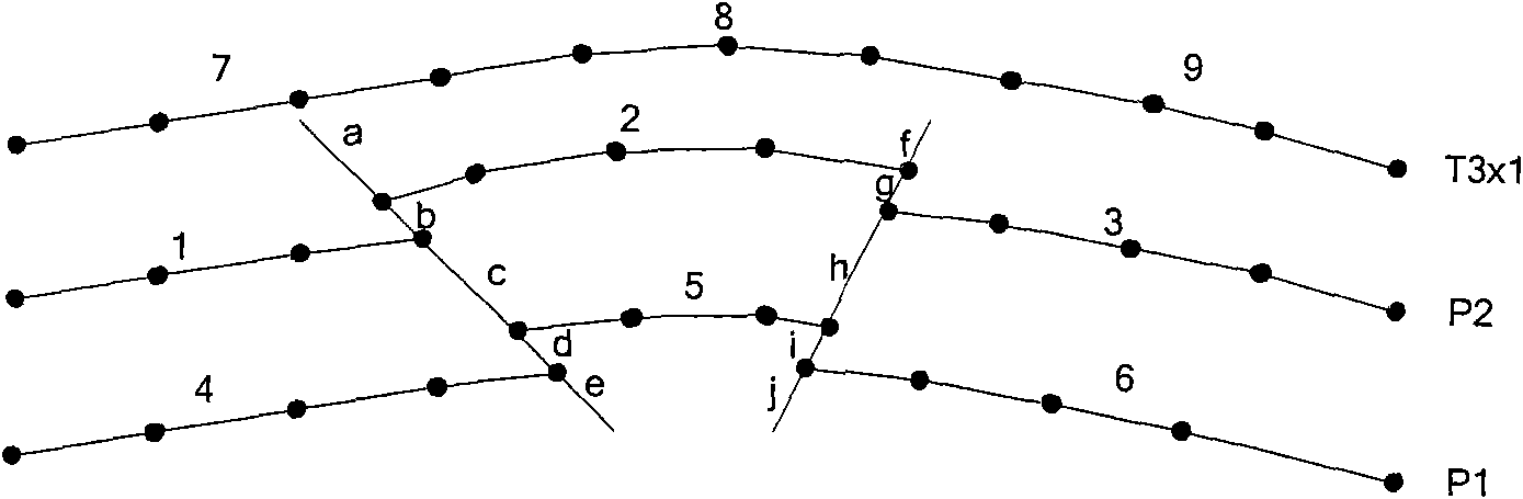 Construction method of complex-structure blocky geologic model based on geologic rule constraint