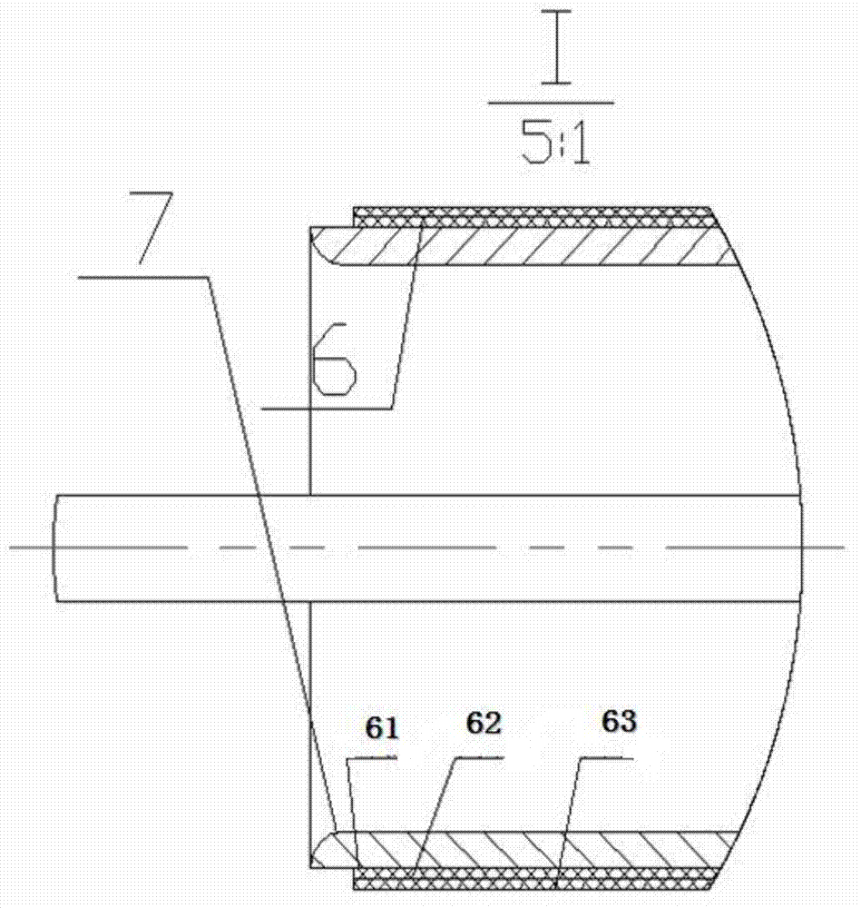 Electronic-type current-voltage-combined transformer for GIS (gas insulated switchgear)