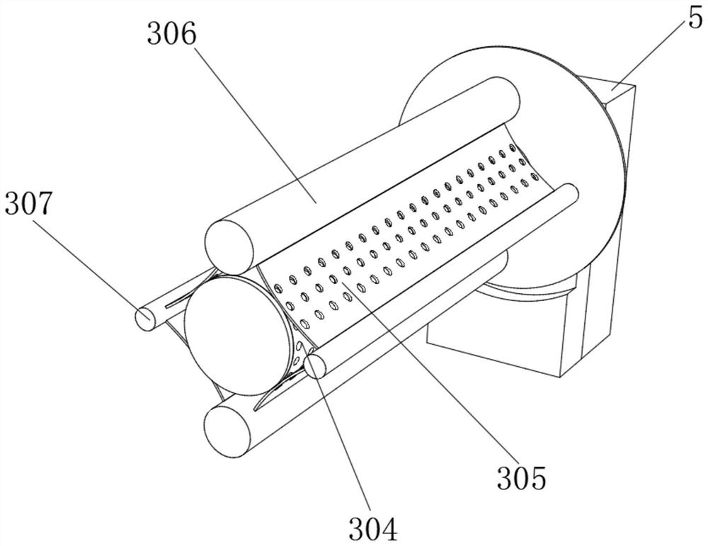 Winding and conveying equipment for outdoor trampoline protective net production