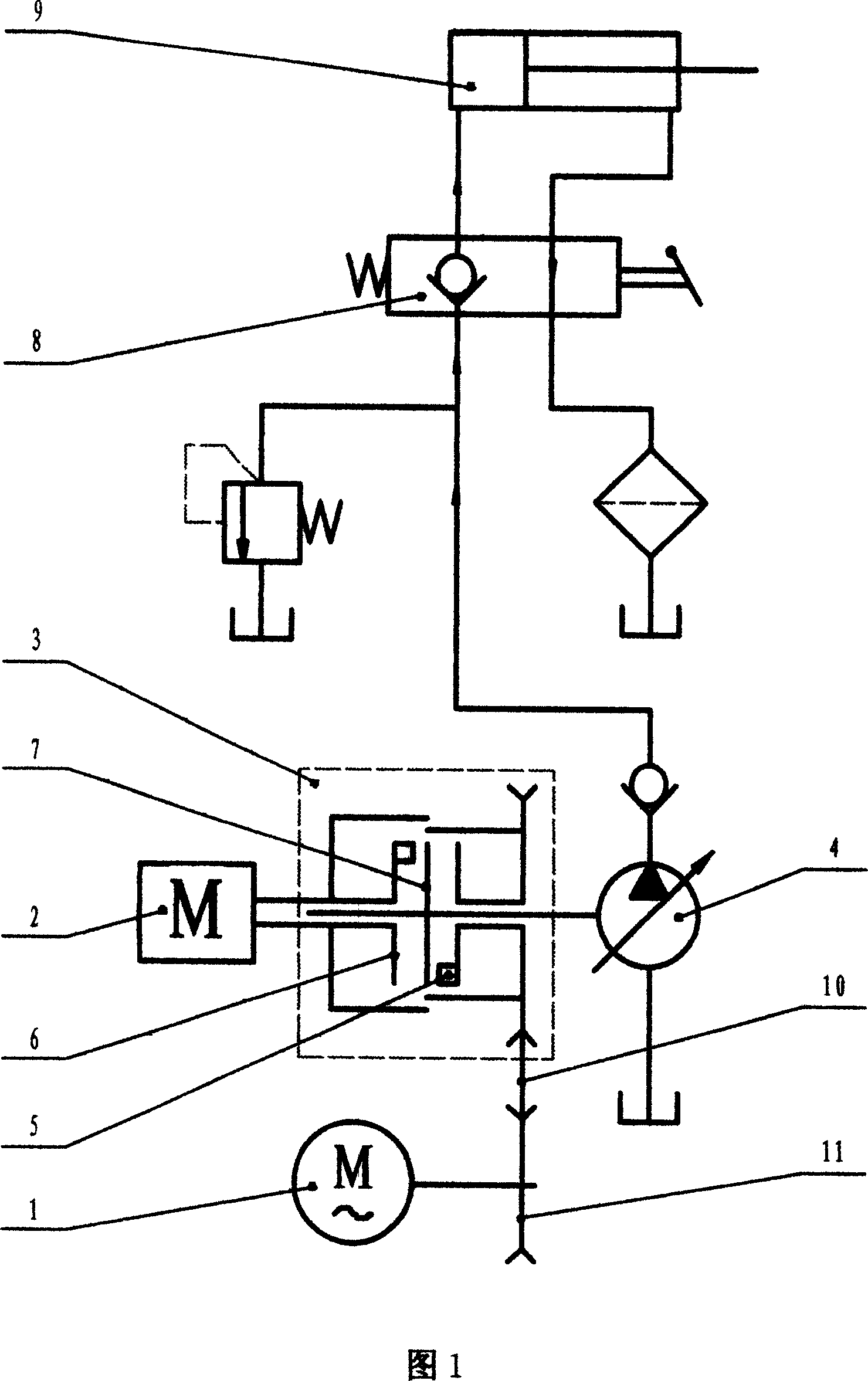 Hybrid power plant for engineering machinery