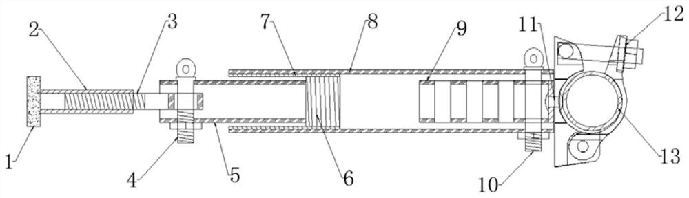 Novel scaffold wall connecting part and use method