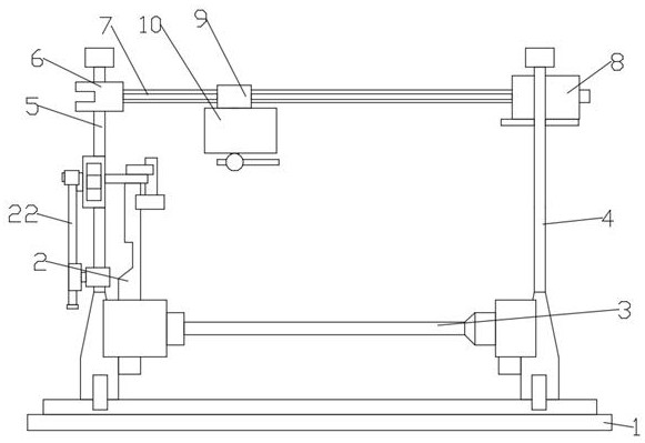 A two-color printing machine with high production precision