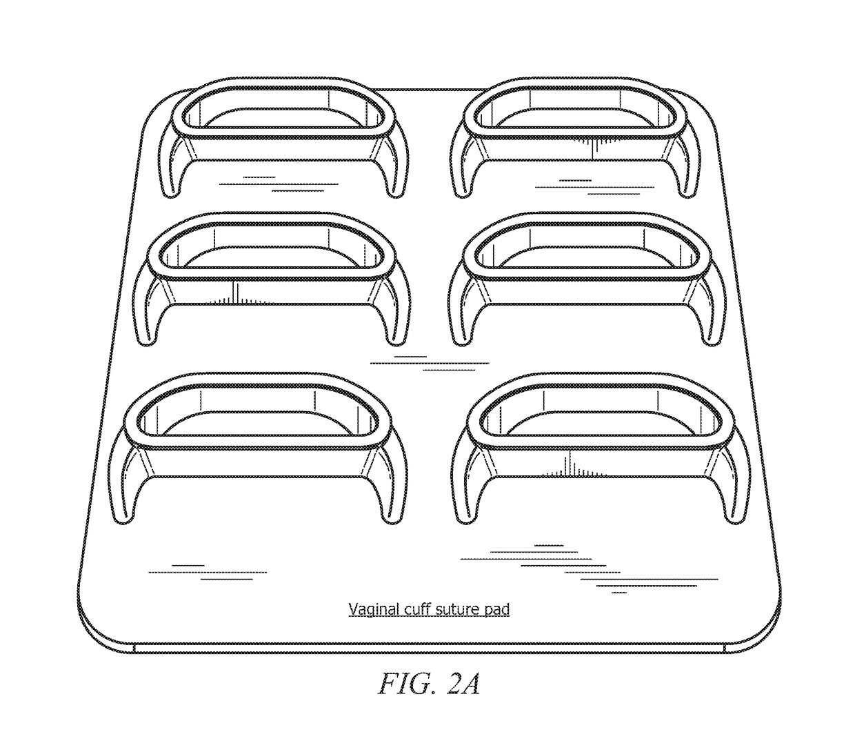 Synthetic vaginal cuff model and method of simulating vaginal cuff closure