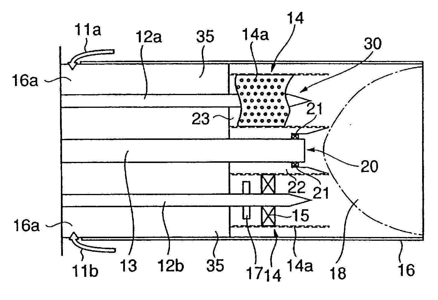 Gasturbine and the combustor thereof