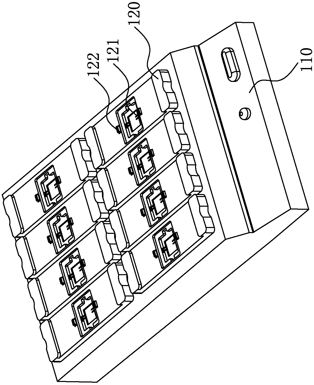 Chip-burning device