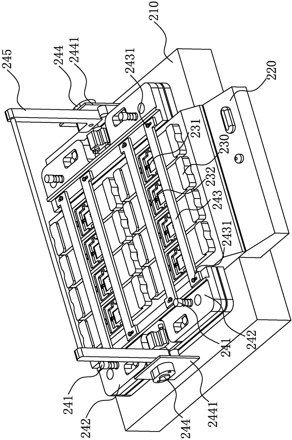 Chip-burning device