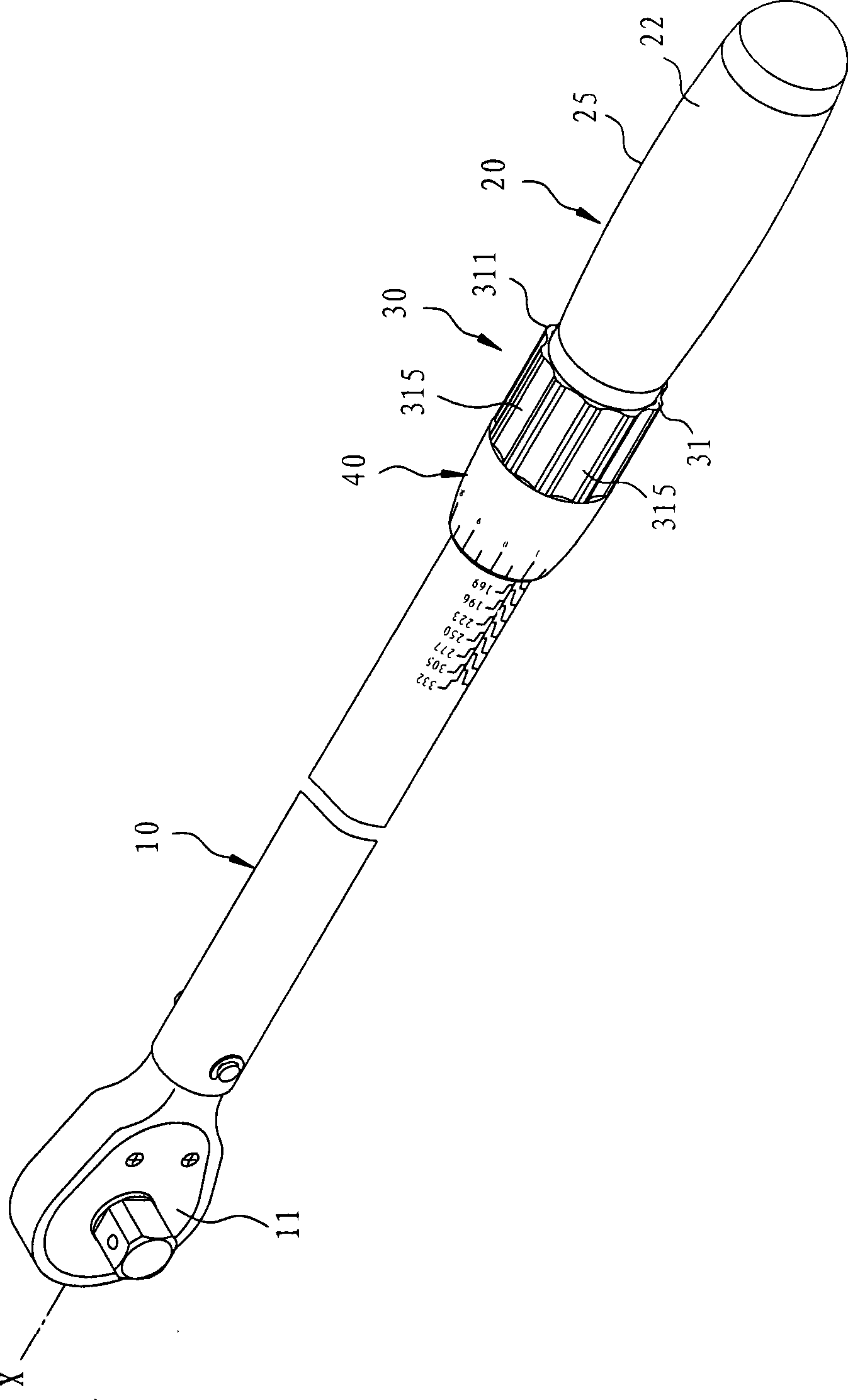 Torque wrench with control unit