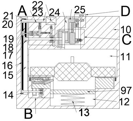 Protective automatic dismounting device for electric vehicle motor