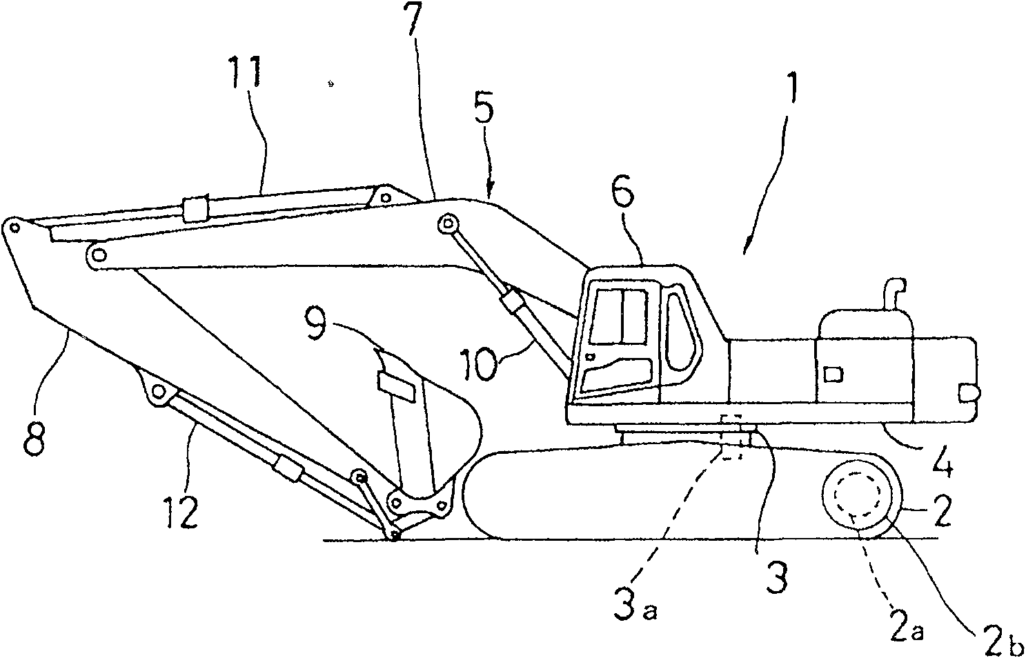 Hydraulic drive device for working machine