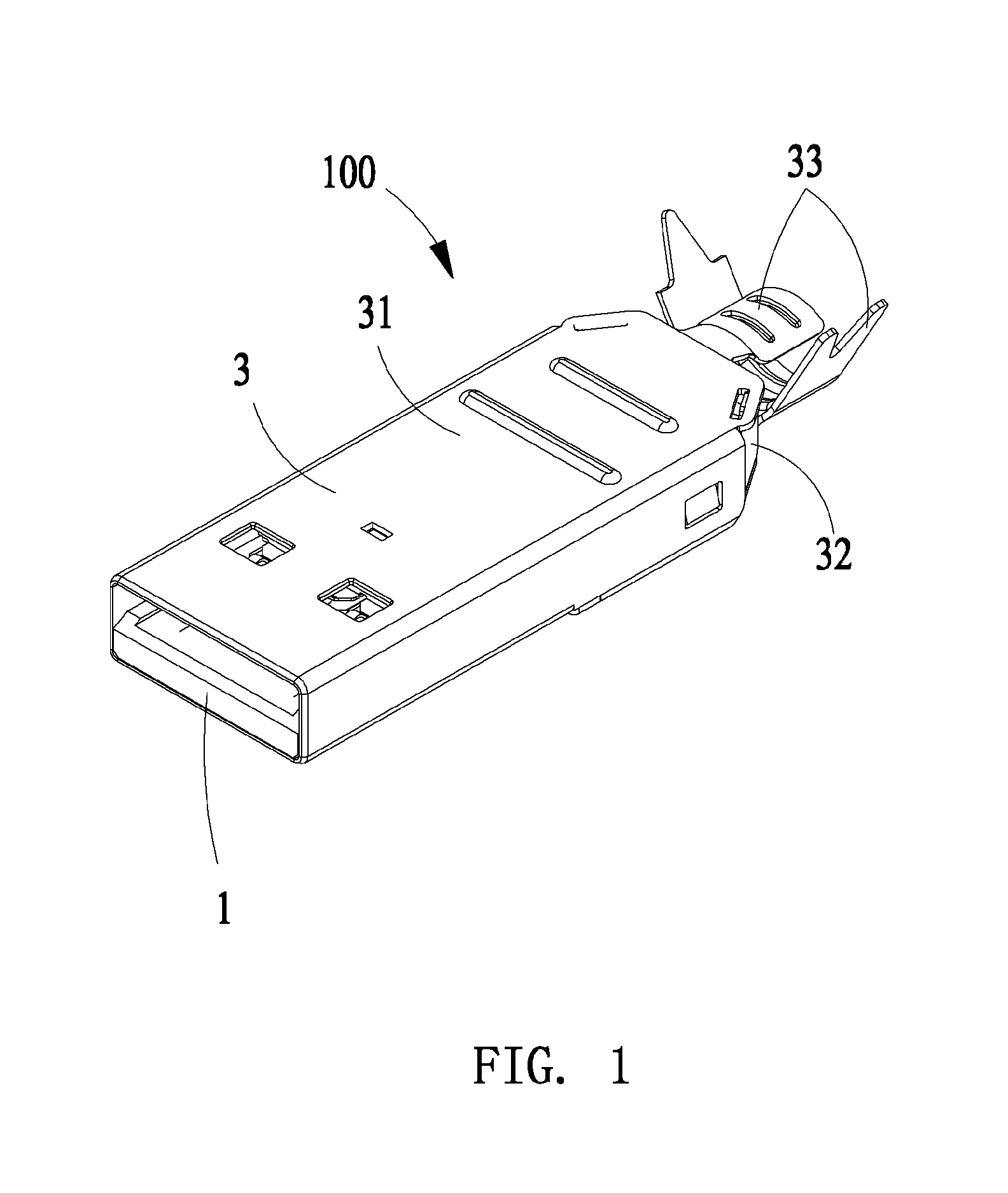 Electrical connector with grounding contact having forked soldering branches