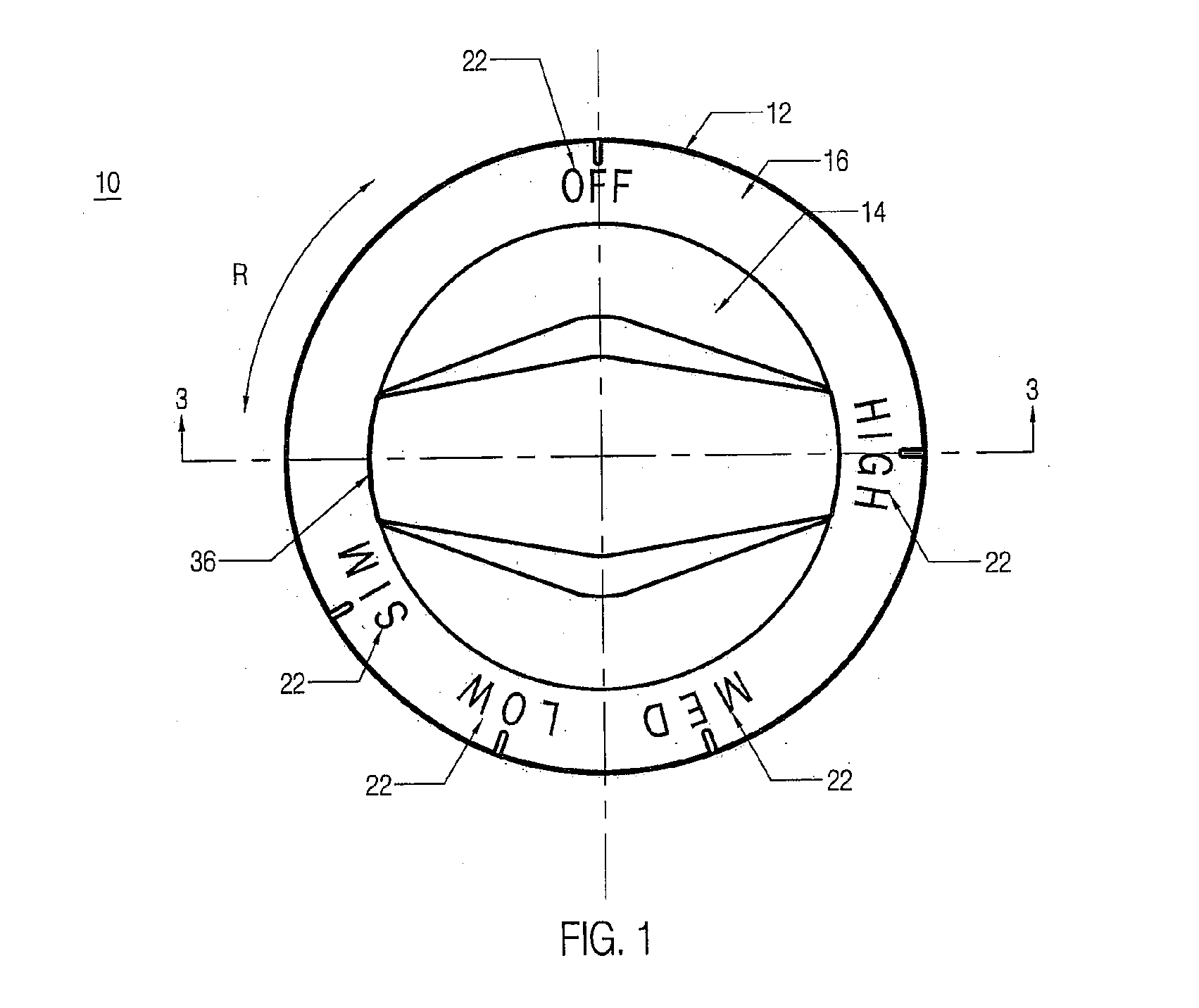 Knob with lock mechanism