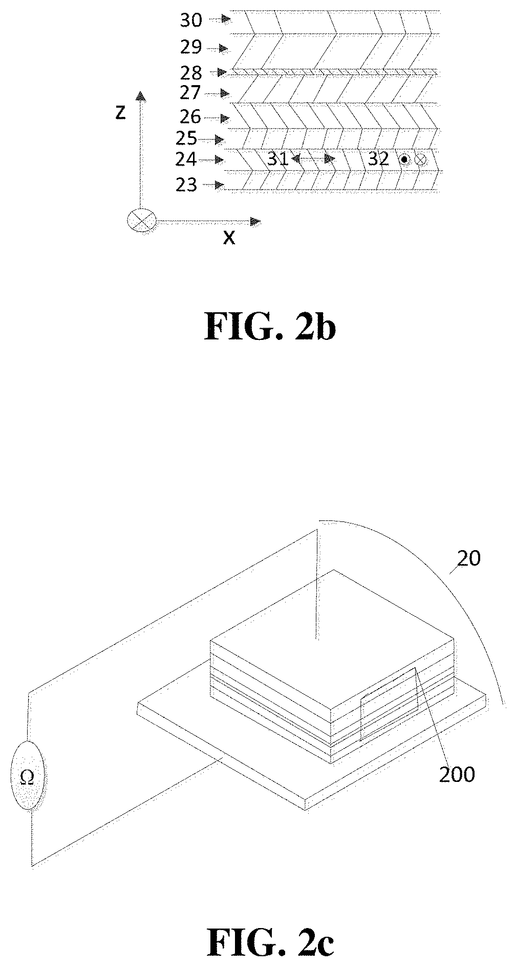 Single-chip double-axis magnetoresistive angle sensor