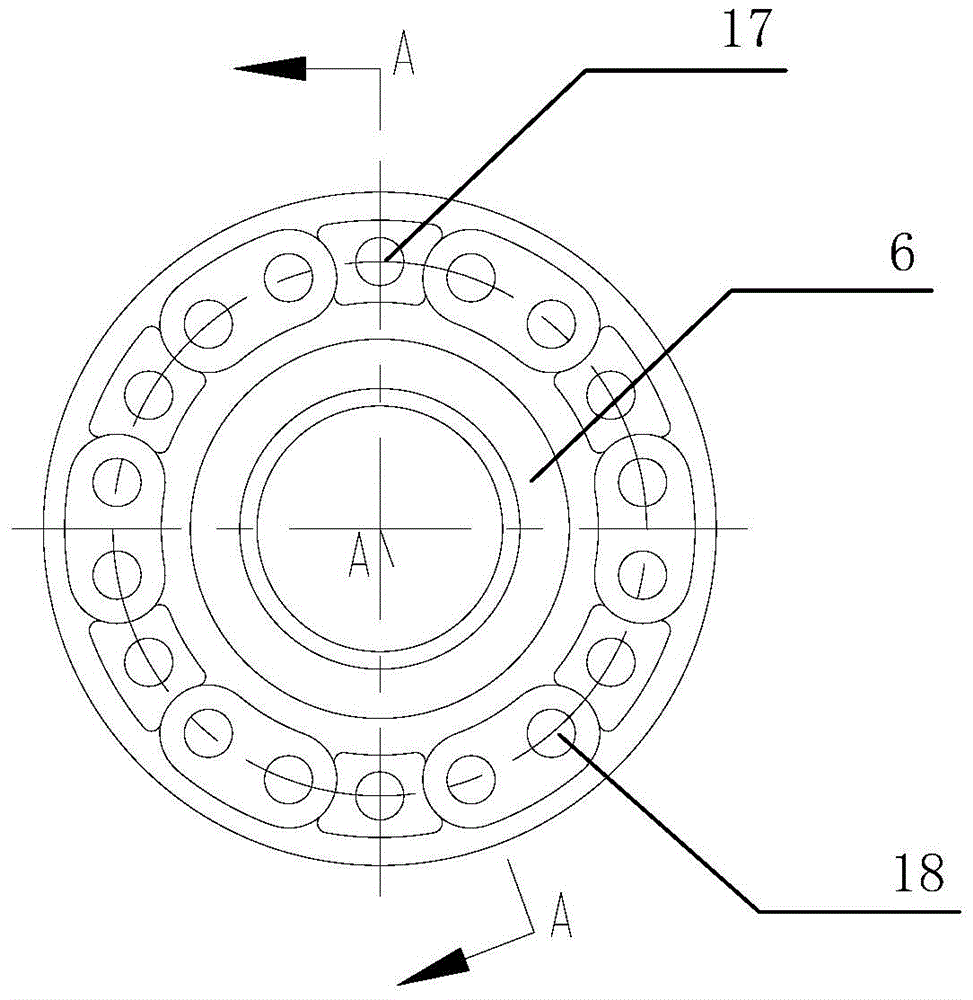 A pantograph damper damping throttling device