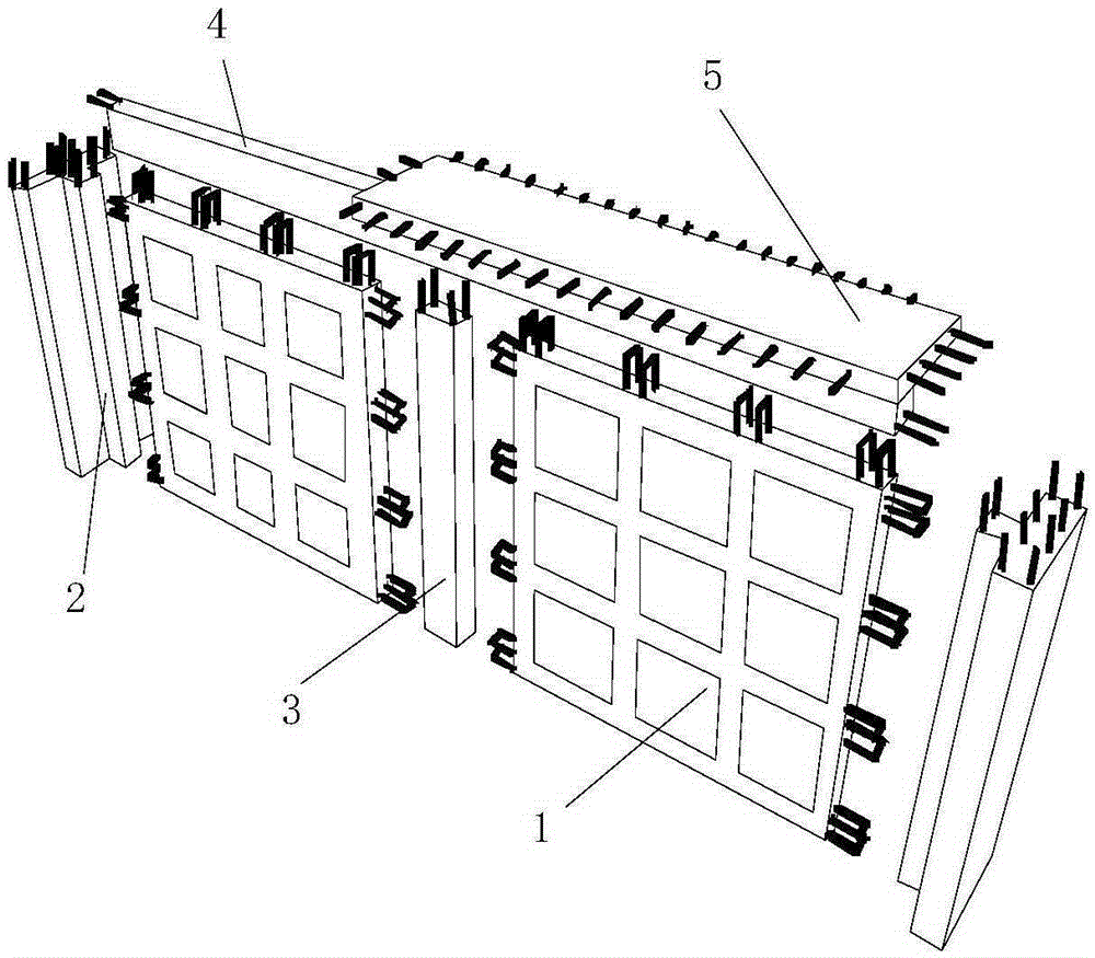 Environment-friendly assembled type ecological house and construction method thereof