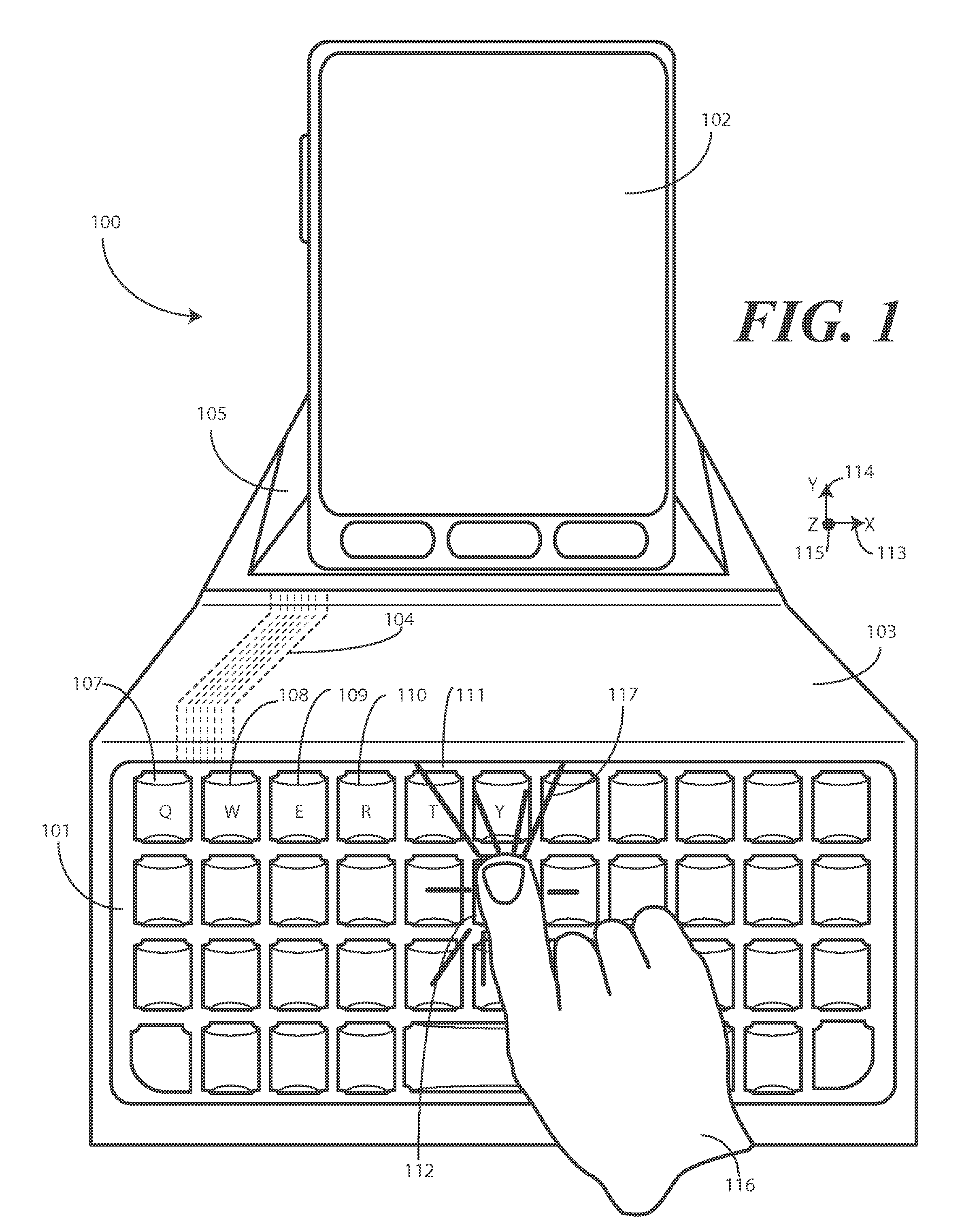 User Interface with Localized Haptic Response