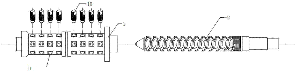 A cold feed preforming machine