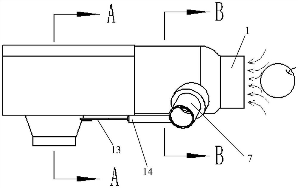 Picking execution end device with three-stage buffering