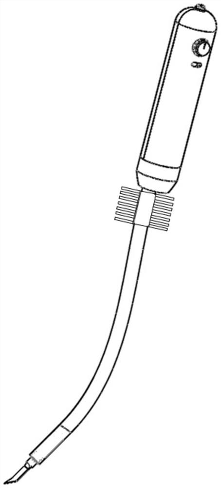 Cutting knife for fused deposition molding part