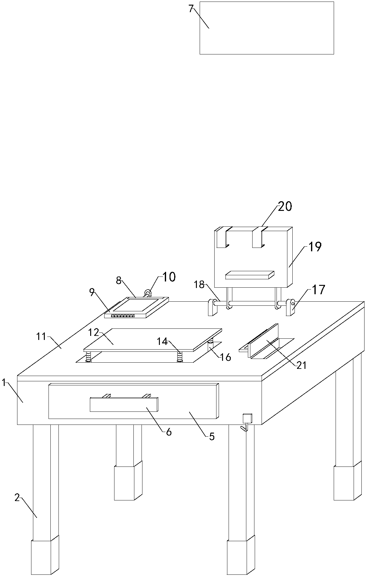 Intelligent desk