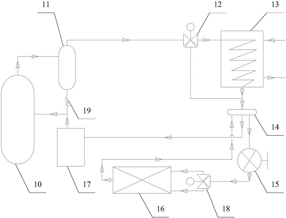 Heat exchanging device