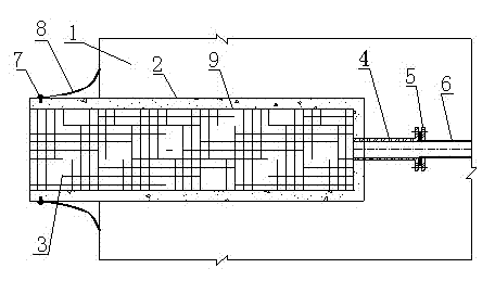 Method and device for bottom drainage and seepage of film-laying anti-seepage phosphogypsum yard