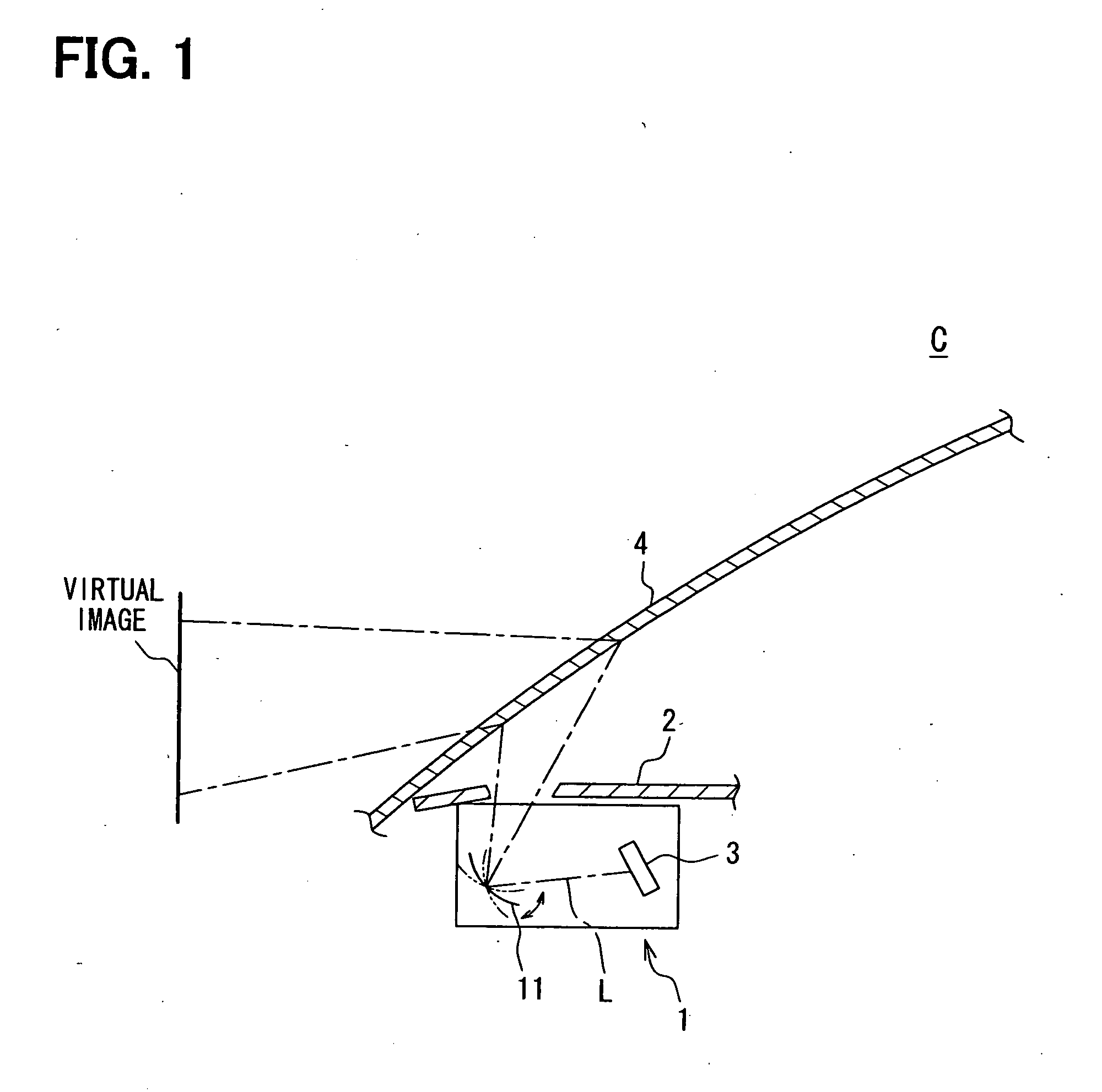 Vehicle display system and motor control device therefor