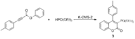 Preparation method of 4-aryl coumarin-3-phosphonate derivatives